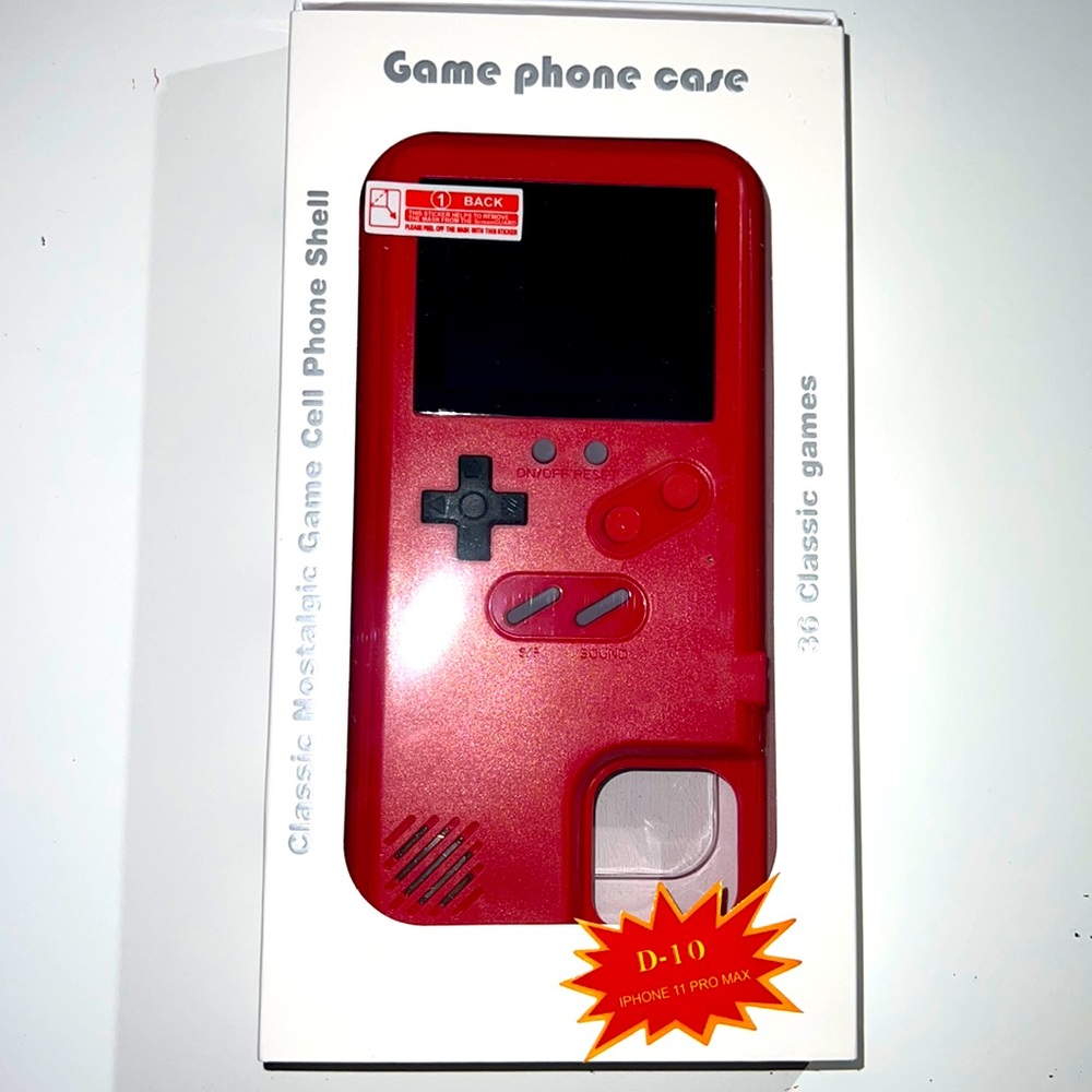 Classic nostalgic game cell phone case 36 classic games